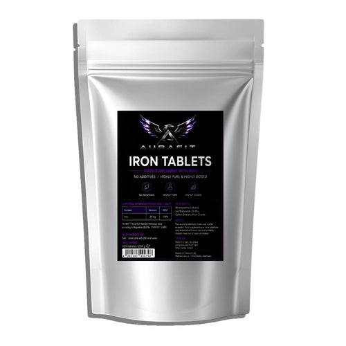 25mg Iron Bisglycinate - 500 Tablets