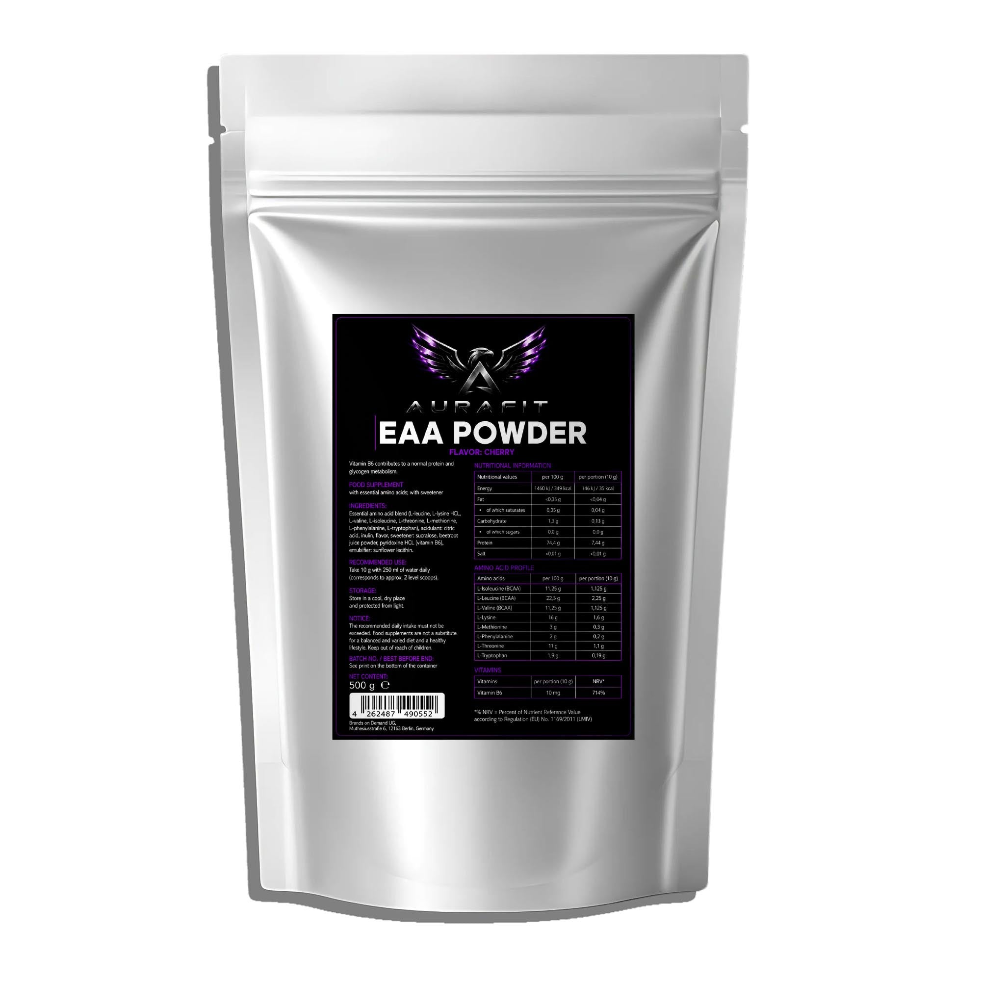 EAA (Essential Amino Acids) Cherry - 500g