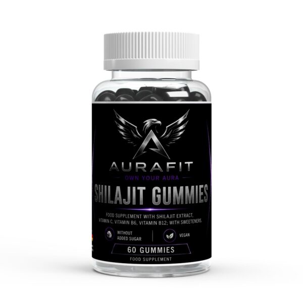 Shilajit Gummies + Vitamin C,B6, B12 - 60 pcs.