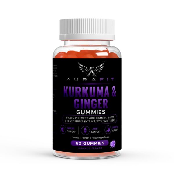 Turmeric + Ginger + Black Pepper Gummies - 60 pcs.
