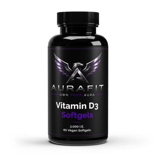 Vitamin D3 3,000 I.U. - 60 vegan softgels