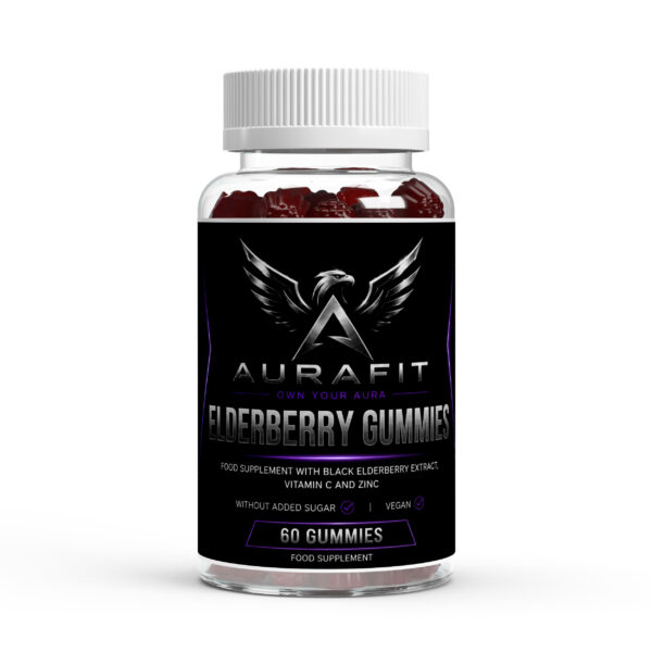 Elderberry + Vitamin C + Zinc Gummies - 60 pcs.