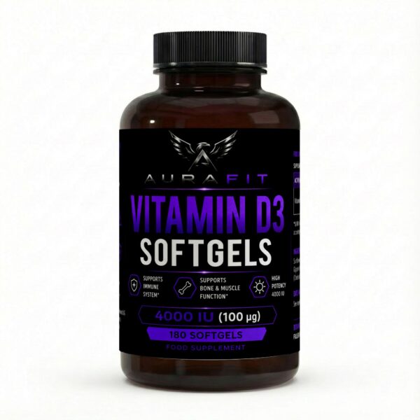 Vitamin D3 4,000 IU - 180 Softgels