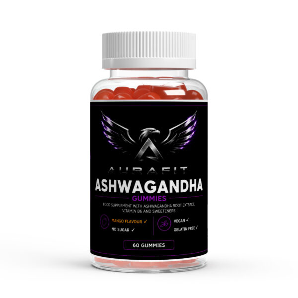 Ashwagandha + Vitamin B6 Gummies - 60 pcs.