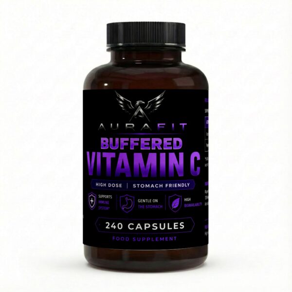 Buffered Vitamin C 500mg + Magnesium - 240 Capsules