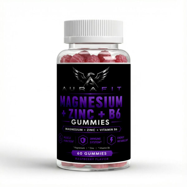 Magnesium + Zinc + B6 Gummies - 60 pcs.